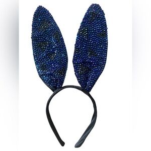 Rhinestone bunny ears